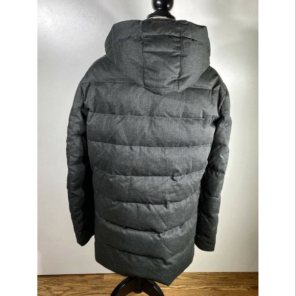 HERNO Hooded Down Jacket Black, Men's Size 54 - Picture 5 of 11